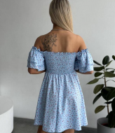 Платье с открытыми плечами NJ-FF-114A420