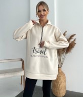 Свитшот на флисе женский  AVB-0276A420