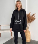 Свитшот на флисе женский  AVB-0276A420 Свитшот на флисе женский  AVB-0276A420