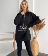 Свитшот на флисе женский  AVB-0276A420