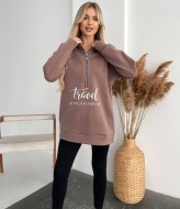 Свитшот на флисе женский  AVB-0276A420 Свитшот на флисе женский  AVB-0276A420