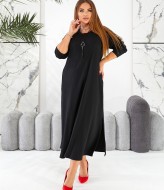 Довга сукня з розрізом TAS-1632A520 Довга сукня з розрізом TAS-1632A520