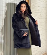 Модная шуба из искусственного меха YS-2092A1300B1480