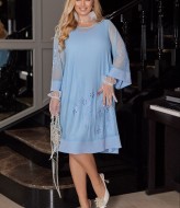 Платье двойка с сеткой VOJ-975A850