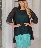 Вечернее платье с накидкой VOJ-977A800