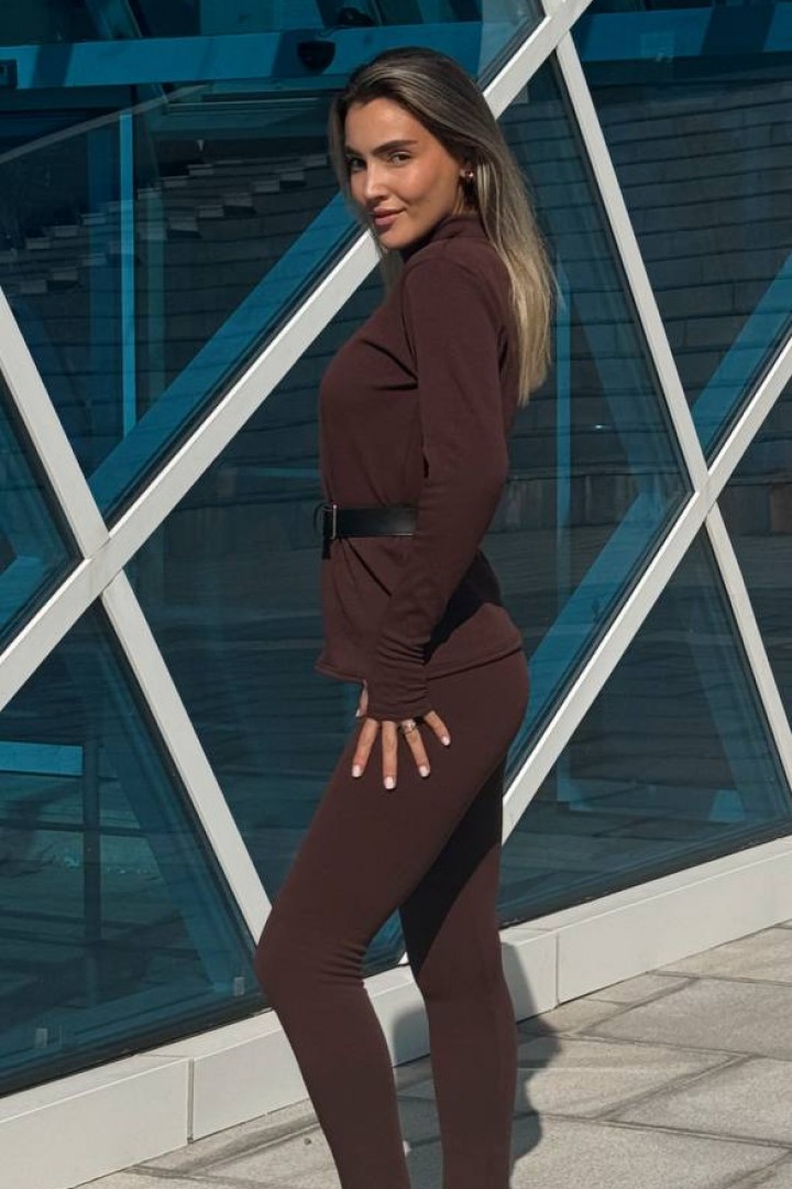 Утепленный костюм женский  YS-2097A620B680