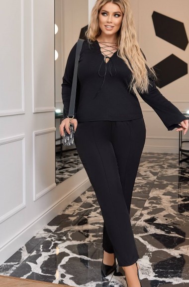 Кофта со шнуровкой YM-5896A12.5