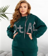 Спортивный костюм женский с камнями MOV-613A800