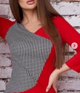 Силуэтное платье NJ-23A250