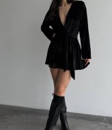 Бархатный комбинезон ANB-422A490