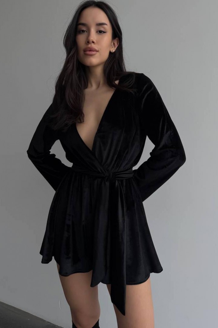 Бархатный комбинезон ANB-422A490