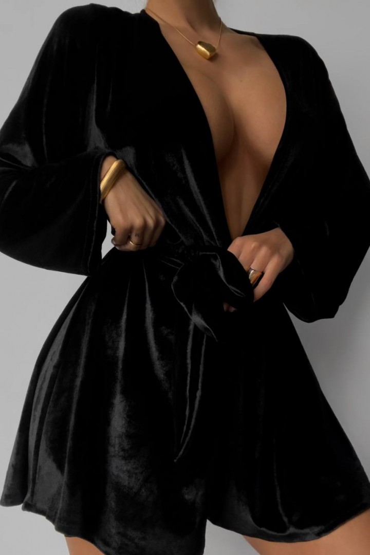 Бархатный комбинезон ANB-422A490