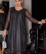 Платье с кружевом по низу VOJ-972A700