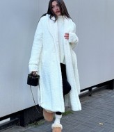 Длинная шуба  KC-0455A900