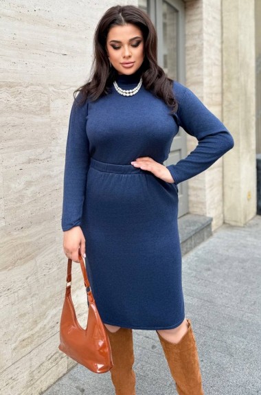 Теплый костюм с юбкой YS-2108A600B670 Теплый костюм с юбкой YS-2108A600B670