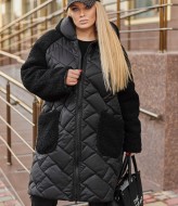 Комбинированное пальто VTI-5277A1400B1530C1600