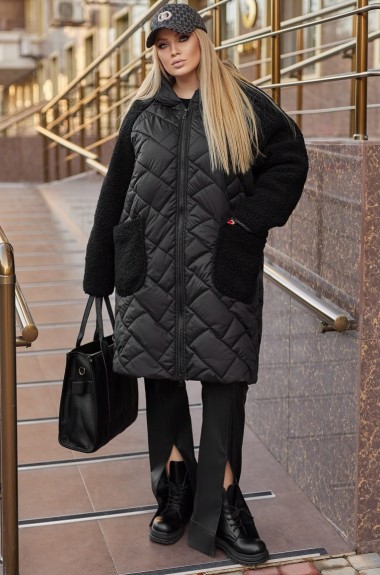 Комбинированное пальто VTI-5277A1400B1530C1600