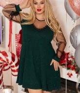 Комбинированное платье VOJ-988A680