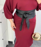 Платье с широким поясом YS-2021A550B610