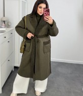 Дубленка на запах YM-5962.15A25B27