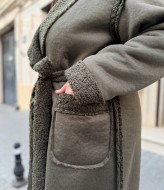 Дубленка на запах YM-5962.15A25B27