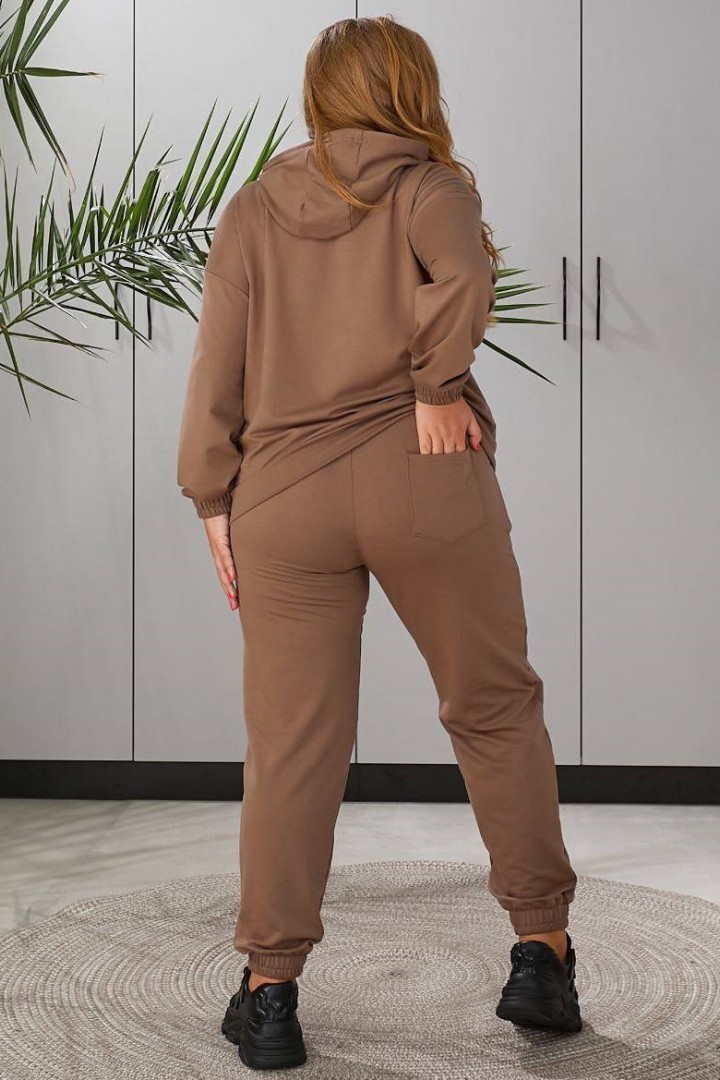 Спортивный костюм с худи женский  AO-0448A850