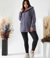 Кардиган женский с капюшоном  AO-2391A750