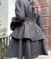 Платье с двойной юбкой YM-7008A18.50