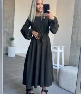 Платье вельвет IMMA-273A520