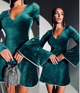 Платье с рукавами клеш OLI-1429A700