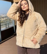 Шубка с капюшоном YS-818A1250B1350