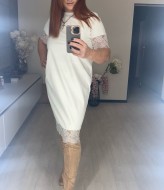 Сукня, прикрашена мереживом ME-498A620