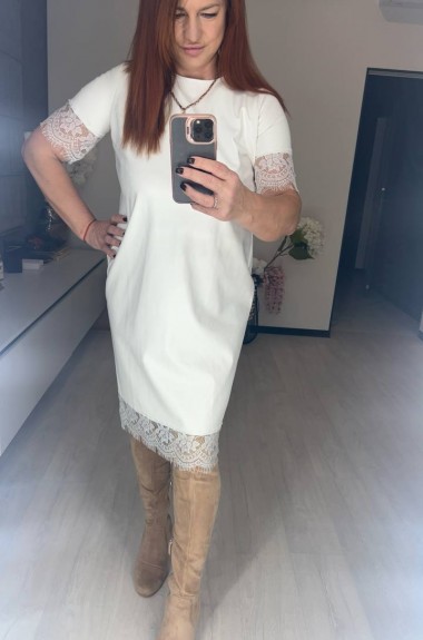 Платье с кружевными вставками  ME-498A620 Платье с кружевными вставками  ME-498A620