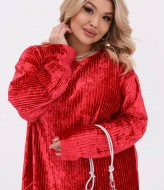 Женский костюм велюровый  YS-2093A530B590