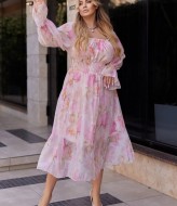 Платье миди пышное YM-5974.1A32