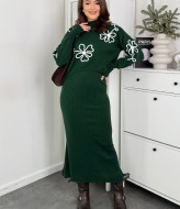 Комплект: платье и свитер IB-1129A550