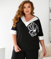 Нарядный брючный костюм MOV-232A870