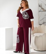 Нарядный брючный костюм MOV-232A870