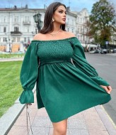 Платье с резинкой на груди YM-7028A12.5B14.5