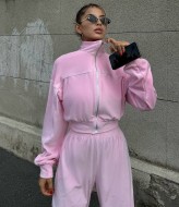 Велюровий костюм на блискавці LUC-694A590