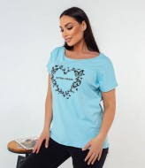 Футболка с накатом NJ-IB-2011A250