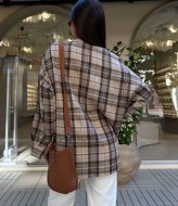 Женская фланелевая рубашка  ANB-459A450