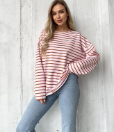 Жіночий лонгслів в смужку ALP-1032A280