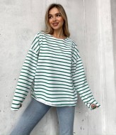 Жіночий лонгслів в смужку ALP-1032A280
