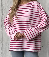 Жіночий лонгслів в смужку ALP-1032A280