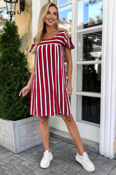 Полуприталенное платье NJ-DG-d41275.1A300