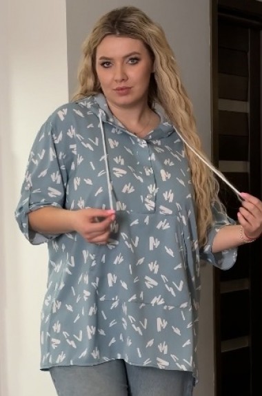 Блузка с капюшоном JA-820A350