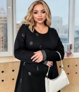 Довга сукня, прикрашена стразами ZP-1289A540