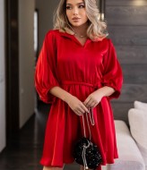 Коротка шовкова сукня IO-755A600