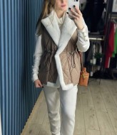 Жилетка на меху женская EST-5750A1100